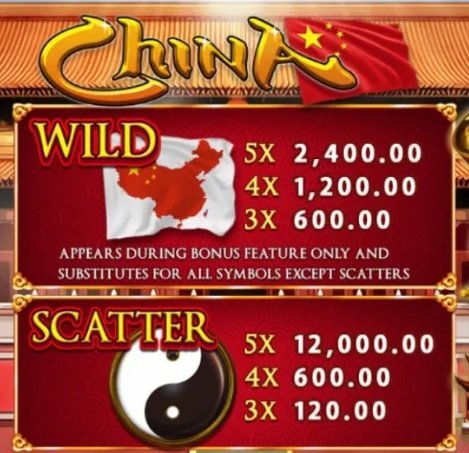 SCATTER เกม China