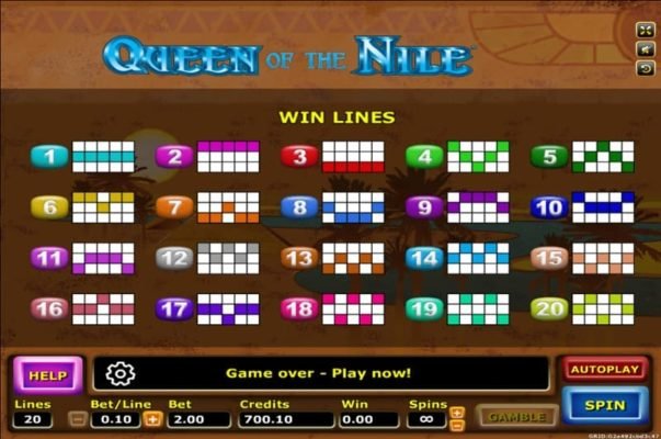 LINE Queen Of The Nile 