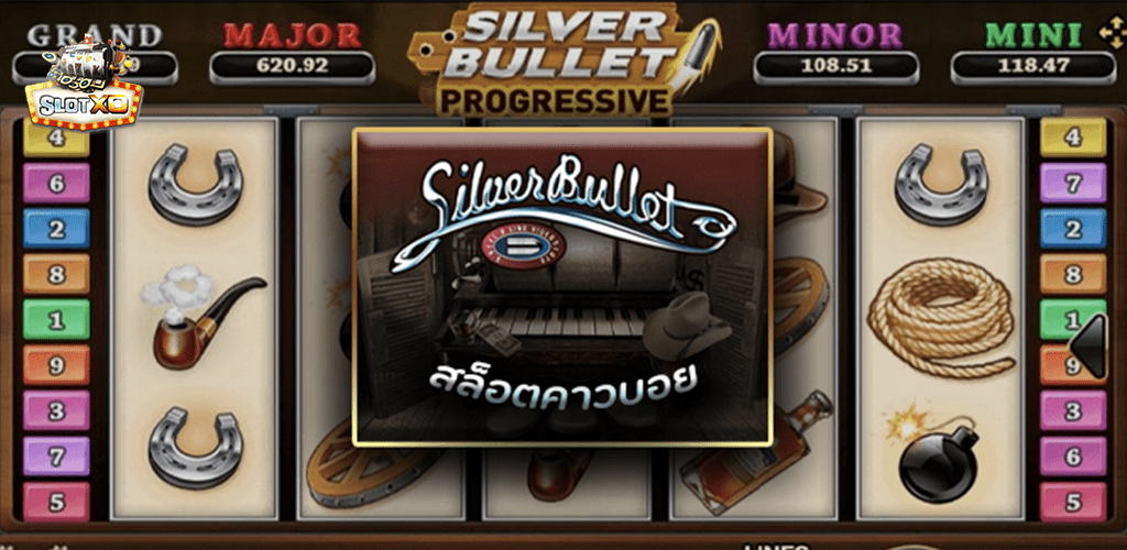 Silver bullet bar and casino
