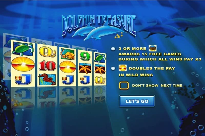 รีวิวเกมสล็อต Dolphin Treasure